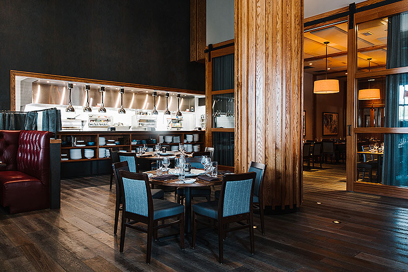 Oak Steakhouse Charlotte David Thompson Architect